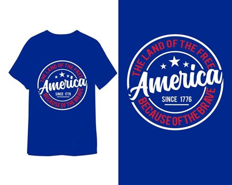 Premium Vector Usa Independence Day T Shirt Design