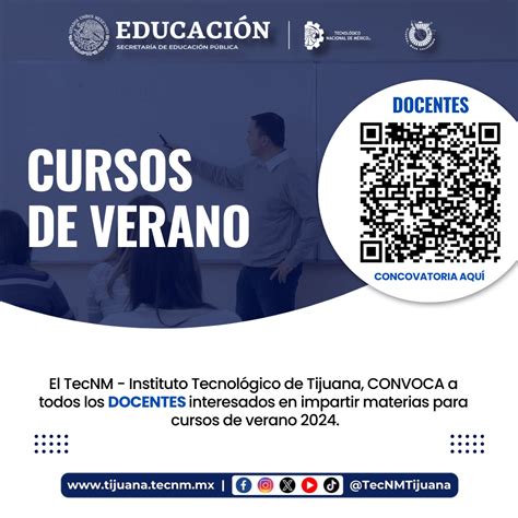 Convocatoria Para Cursos De Verano Dirigida A La Comunidad Docente