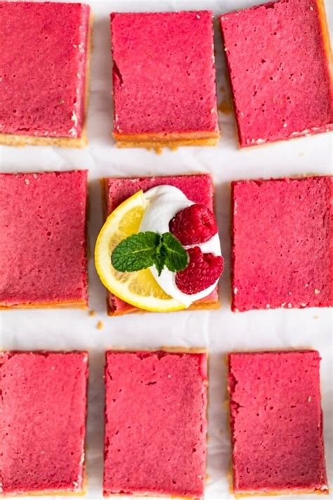 Lemon Raspberry Bars Recipe The Cookie Rookie® Video