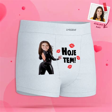 Cueca Personalizada Foto Sexy Wecase Shopee Brasil