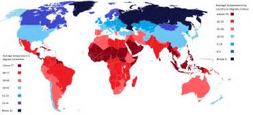 Average annual temperature by country [2628x1196] : r/MapPorn