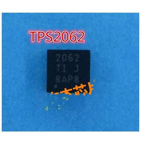 5 Unids Lote TPS2062ADRBR QFN8 100 Nuevo Original En Stock