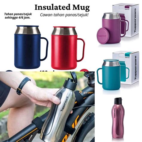 Tupperware Limited Edition Insulated Mug 400ml Thermal Flask