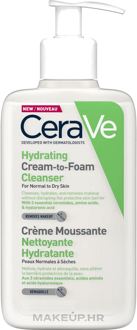 Hidratantna Krema Pjena Za Umivanje CeraVe Hydrating Cream To Foam