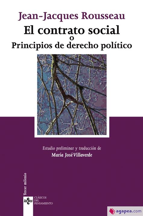 El Contrato Social O Principios De Derecho Politico Jean Jacques