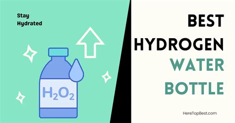 Best Hydrogen Water Bottle (The Ultimate Guide) - Here Top Best