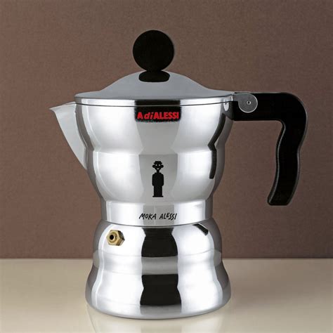 Alessi Espressokocher MOKA Classic 6 Kaffeebrüher Kochen Essen