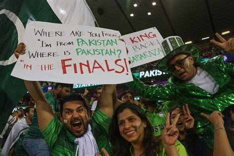 Pakistan Fans Celebrate A Famous Victory Espncricinfo