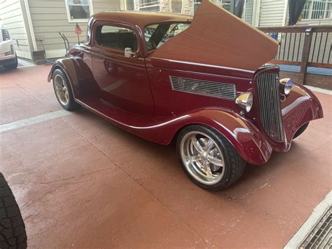 1934 Ford Coupe Coupe Red RWD Automatic kit car - Classic Ford Coupe ...