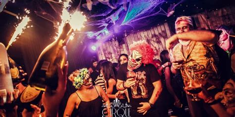 Cirque Halloween Costumes Vip Table Booking NCL