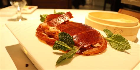 A Delicious Dinner For Peking Roast Duck In Quanjude