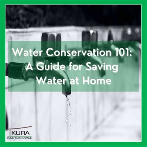 Water Conservation 101: A Guide for Saving Water at Home