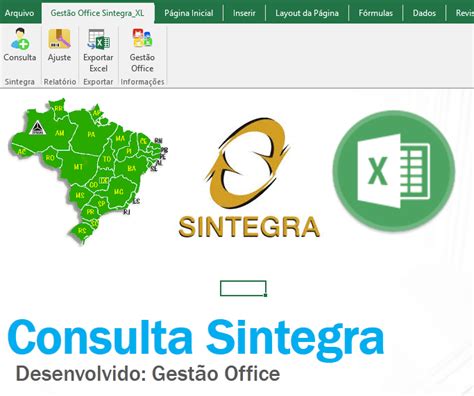 Planilha De Consulta Sintegra Inscri O Estadual Guia Do Excel