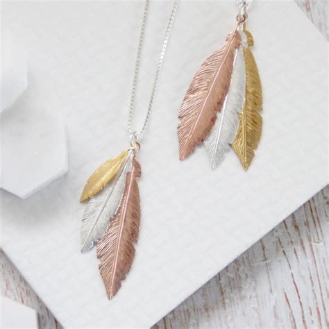 Create Your Own When Feathers Appear Necklace The Perfect Keepsake Gift