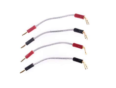 Qed Genesis Silver Spiral Speaker Jumper Cable