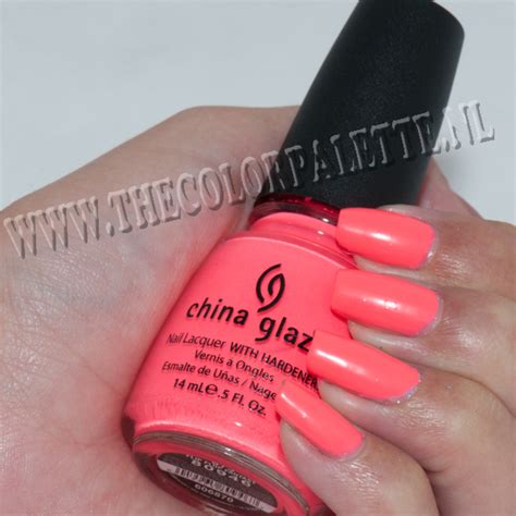 The Color Palette China Glaze Poolside Flip Flop Fantasy