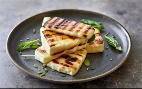 Mediterranean Delight With Grilled Halloumi Tomato Salad Angedim