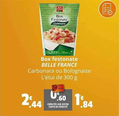 Promo Box Festonate Belle France Chez Coccimarket Icatalogue Fr