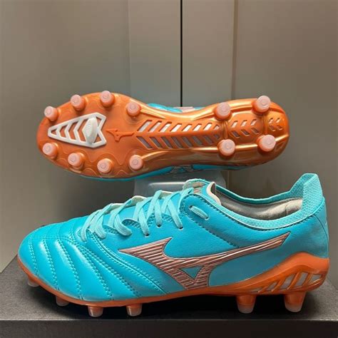 Jual Sepatu Bola Mizuno Morelia Neo Blue Azzure Pack Fg Shopee