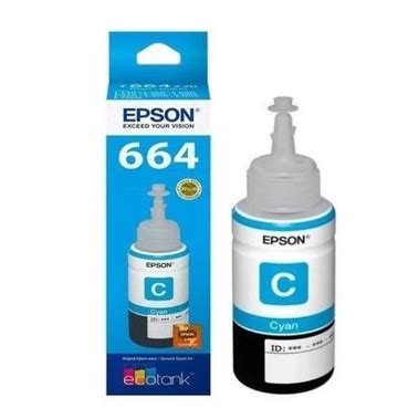 REFIL P TANQUE DE TINTA CIANO T664220 AL EPSON T664220 AL Shopee Brasil