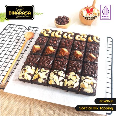 Jual Binarasa Brownies Panggang Ukr X Brownies Panggang Fudgy