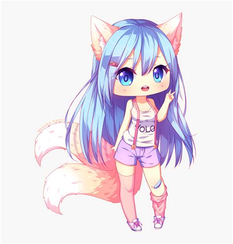 81 Anime Kawaii Cute Chibi Wolf Girl – NBKomputer