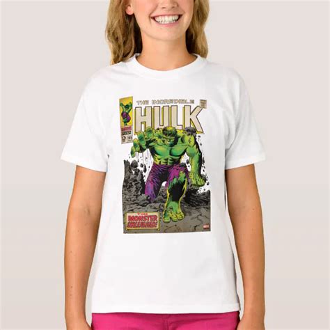 The Incredible Hulk Comic T Shirt Zazzle