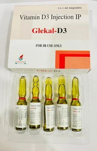 Vitamin D3 Injections I P 51 Ml 60 K At Rs 20piece In Panchkula