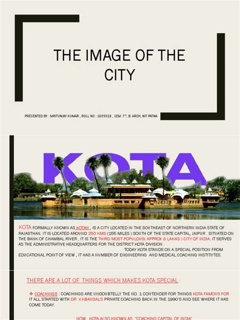 Kota Image of The City | PDF