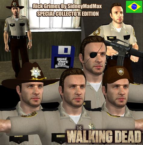 Rick Grimes Twd Gta Mod Skin Sidneymadmax By Sidneymadmax On Deviantart