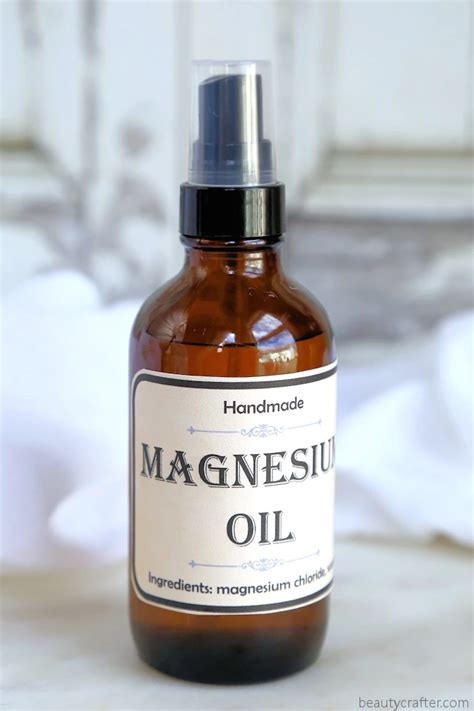 How To Make Magnesium Oil Spray Magnesium Chloride Oil Benefits