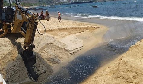 Video Ayuntamiento De Acapulco Provoca Descarga De Aguas Negras En Una