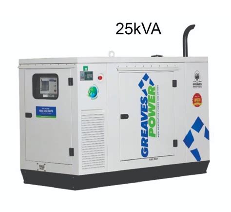 25kva Greaves Power Diesel Generator 3 Phase At Rs 350000 In Roorkee