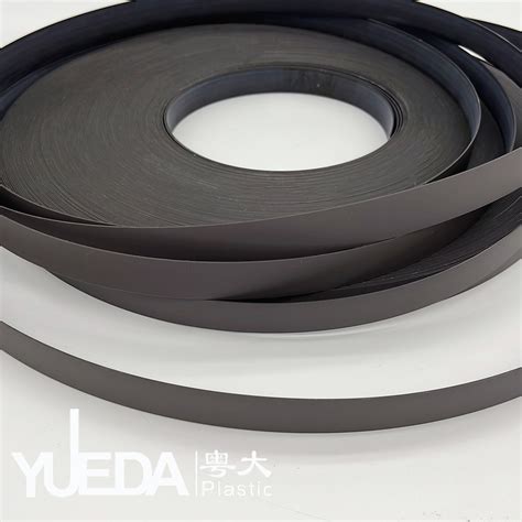 Yueda Pvc Flexible Decorative Edge Banding Rolls Plastic Desk Edging