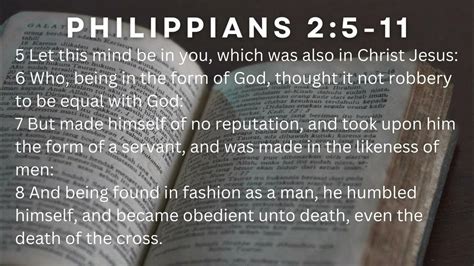 Best Scripture For Teens To Memorize Philippians 25 11 Kjv Youtube