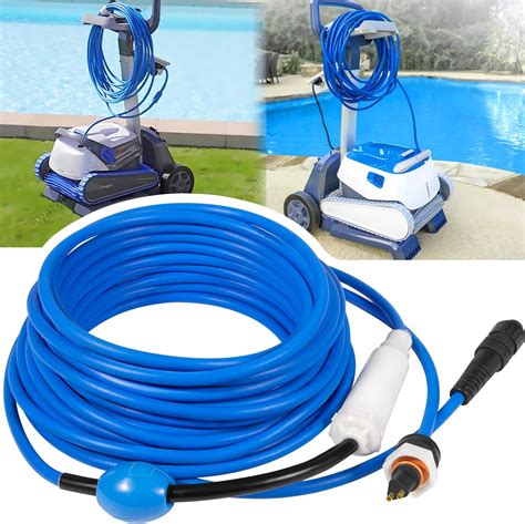 99958907 Diy 18m60ft Blue 2 Wire Cable With Swivel For