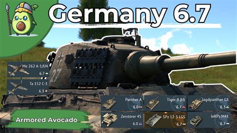 Germany S Heavy And Devestating Lineup Lineup War Thunder Youtube