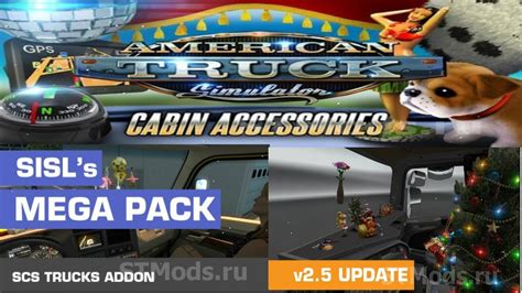 Sisls Mega Pack Scs Trucks Dlc Cabin Accessories Sisls Mega Pack Ats