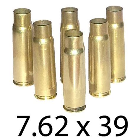 7 62x39 Once Fired Brass Tumbled Boxer Primers