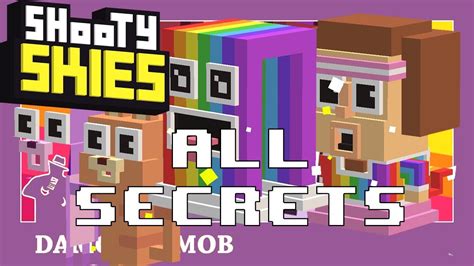 shooty skies  secret characters unlocked rainbow riders update