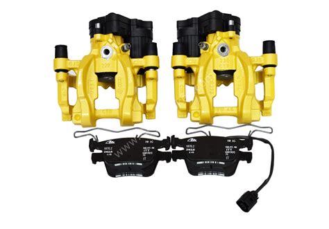 Volkswagen Golf Mk7 R Audi S3 8v Rear Calipers Yellow upgrade