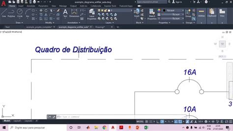 Instalações Elétricas Quadro De Distribuição De Cargas Diagramas Unifilar E Multifilar Em