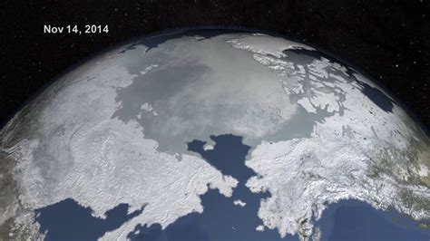 Nasa Svs Arctic Sea Ice Sets New Record Winter Low