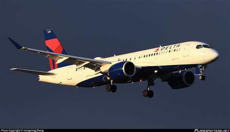 N302DU Delta Air Lines Airbus A220 300 BD 500 1A11 Photo By Hongming