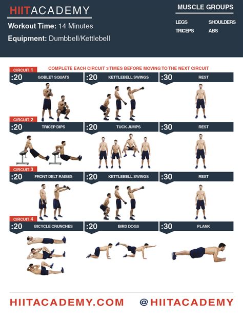 Dumbbell Hiit Workout Pdf | Blog Dandk