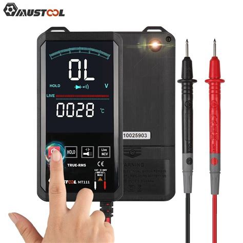 Mustool MT111 Touch Screen Digital Multimeter 6000 Counts Intelligent