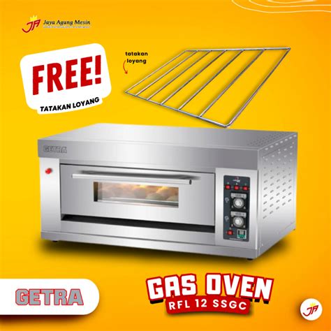 Jual Getra Gas Baking Oven Oven Gas Otomatis RFL 12SSGC Oven Gas Roti