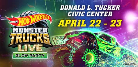 Hot Wheels Monster Trucks Live Glow Party Donald L Tucker Civic Center