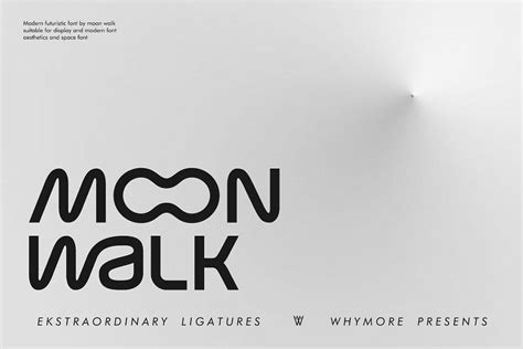 Moon Walk | Futuristic Modern Fonts :: Behance