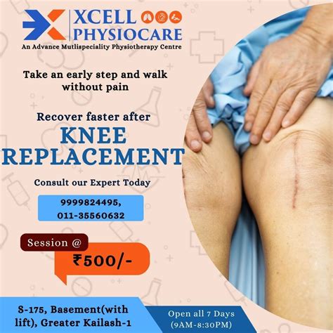 Physiotherapy After Knee Replacement In South Delhi